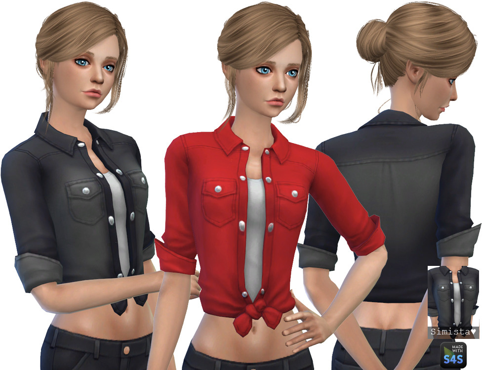 Sims 4 custom content hair